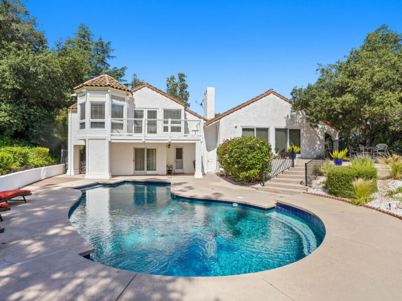 5 Bedroom, 5 Bath Gated Calabasas Home with Pool